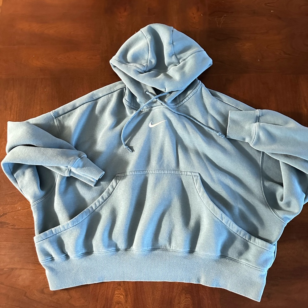 Nike Light Blue Hoodie